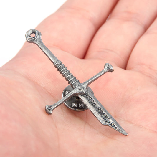 Narsil Broken Sword Brooch – Lord of the Rings