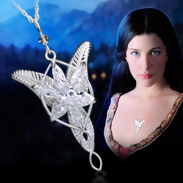Colar da Arwen Estrela Vespertina O Senhor dos Anéis