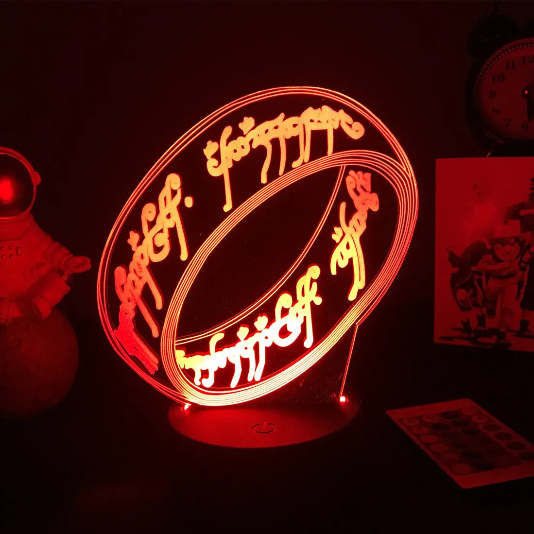 The One Ring 3D LED Night Light - Lord of the Rings - product image 01