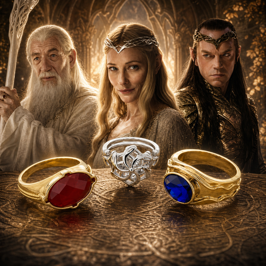 The Rings of Power / Nenya Narya Vilya - The Lord of the Rings