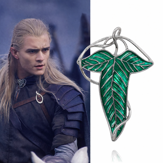 Lórien Elven Leaf Brooch - The Lord of the Rings - The One Store