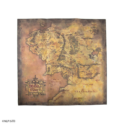 Hardcover zápisník Pán prstenů se skládací mapou