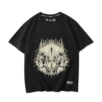 The Lord of the Rings movie The Hobbit Gollum peripheral fake two-piece short-sleeved men's and women's summer T-shirts