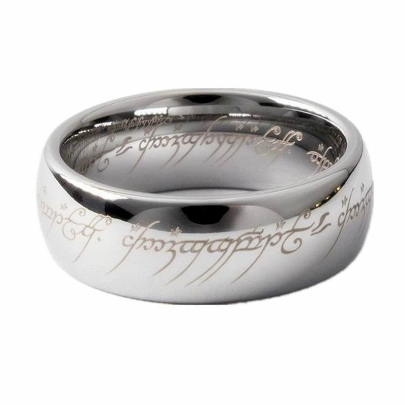 Lord of the Rings Tungsten Ring Premium Set