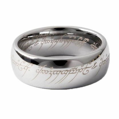 Lord of the Rings Tungsten Ring Premium Set
