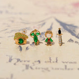 Lord of the Rings stud earrings detail image 7