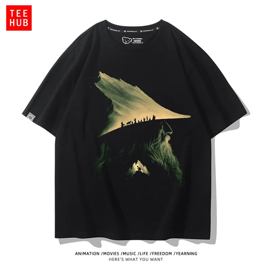 Lord of the Rings Cotton T-Shirt - Black 1