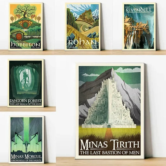 Lord of the Rings Canvas Poster
