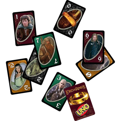 UNO The Lord of the Rings Card Game - 112 Cards