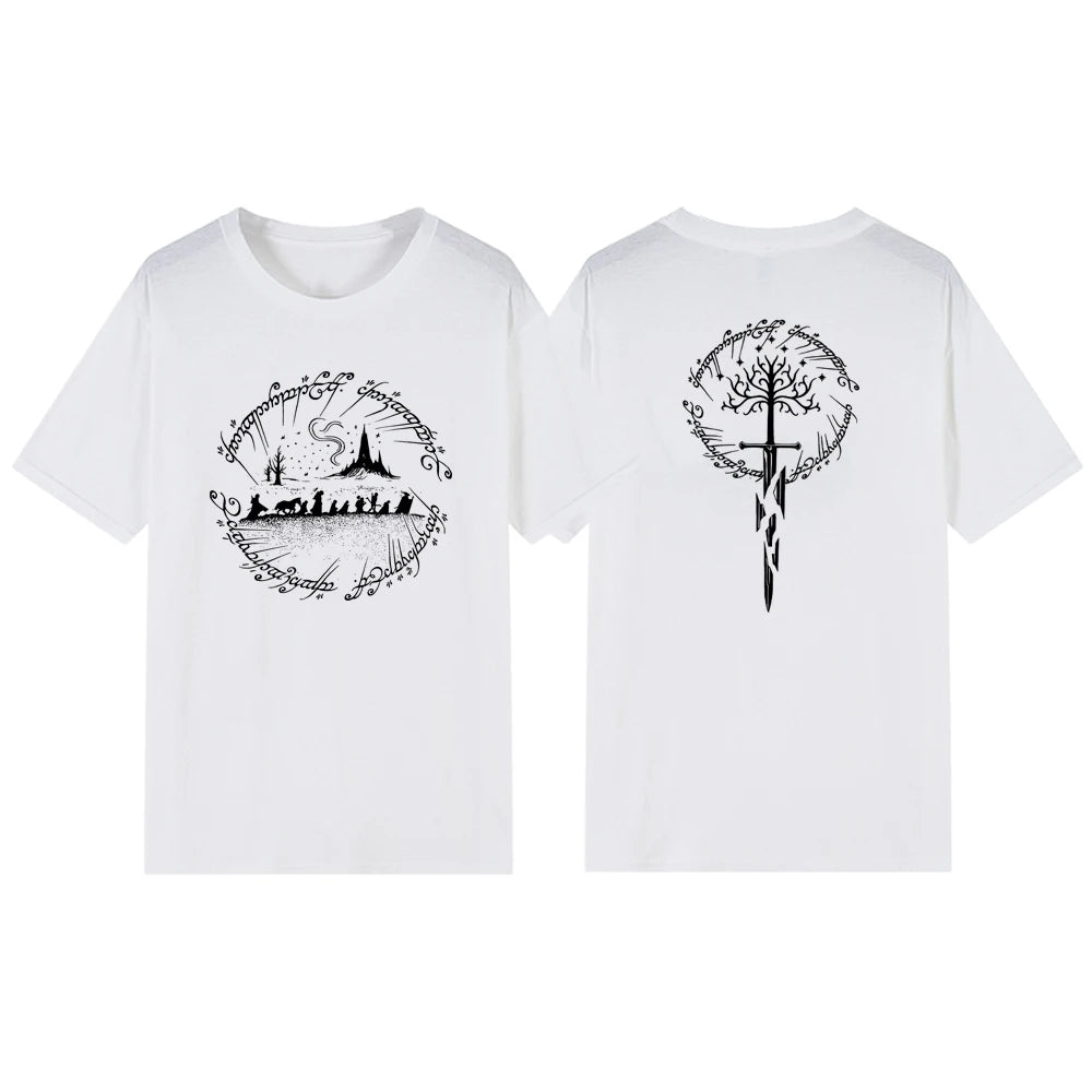 Dames graphic T-shirt In de Ban van de Ring