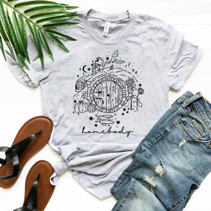 Dame T-shirt The Shire Homebody - Ringenes Herre