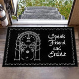 Middle Earth Lord of the Rings doormat rug