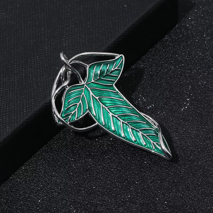 Lórien Elven Leaf Brooch - The Lord of the Rings - The One Store