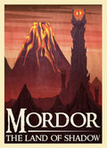 Mordor Mount Doom Poster