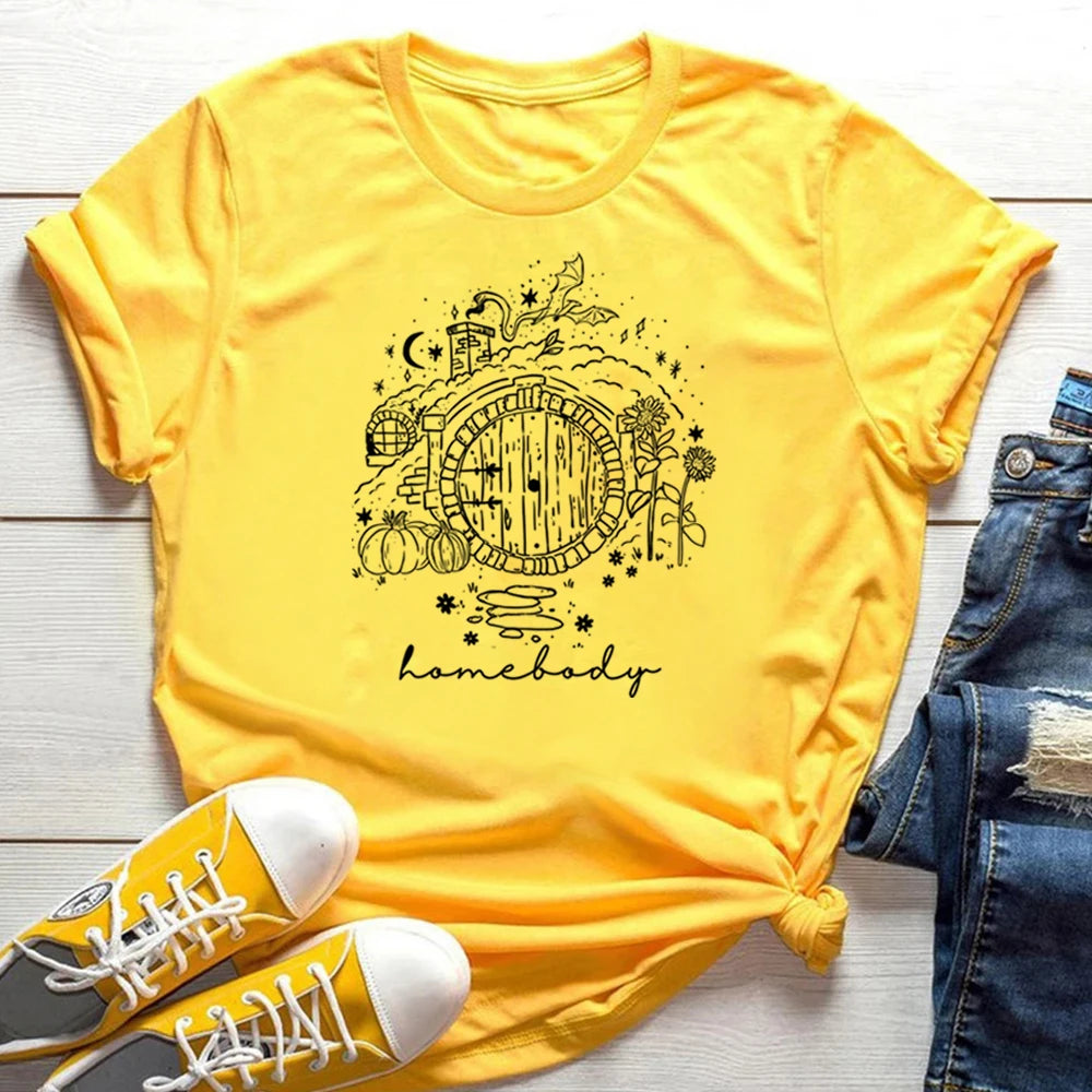 Dame T-shirt The Shire Homebody - Ringenes Herre