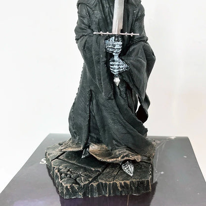 Black hooded Ringwraith collectible figure