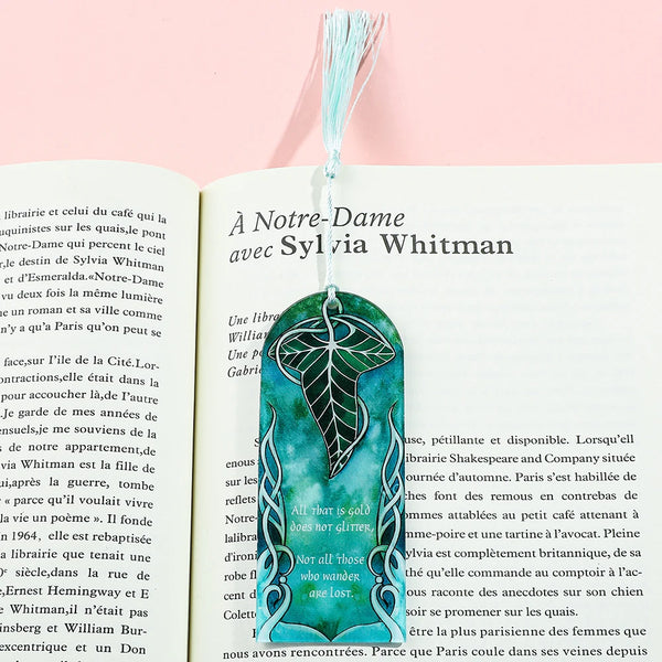 Marcador de Livro O Senhor dos Anéis em Acrílico