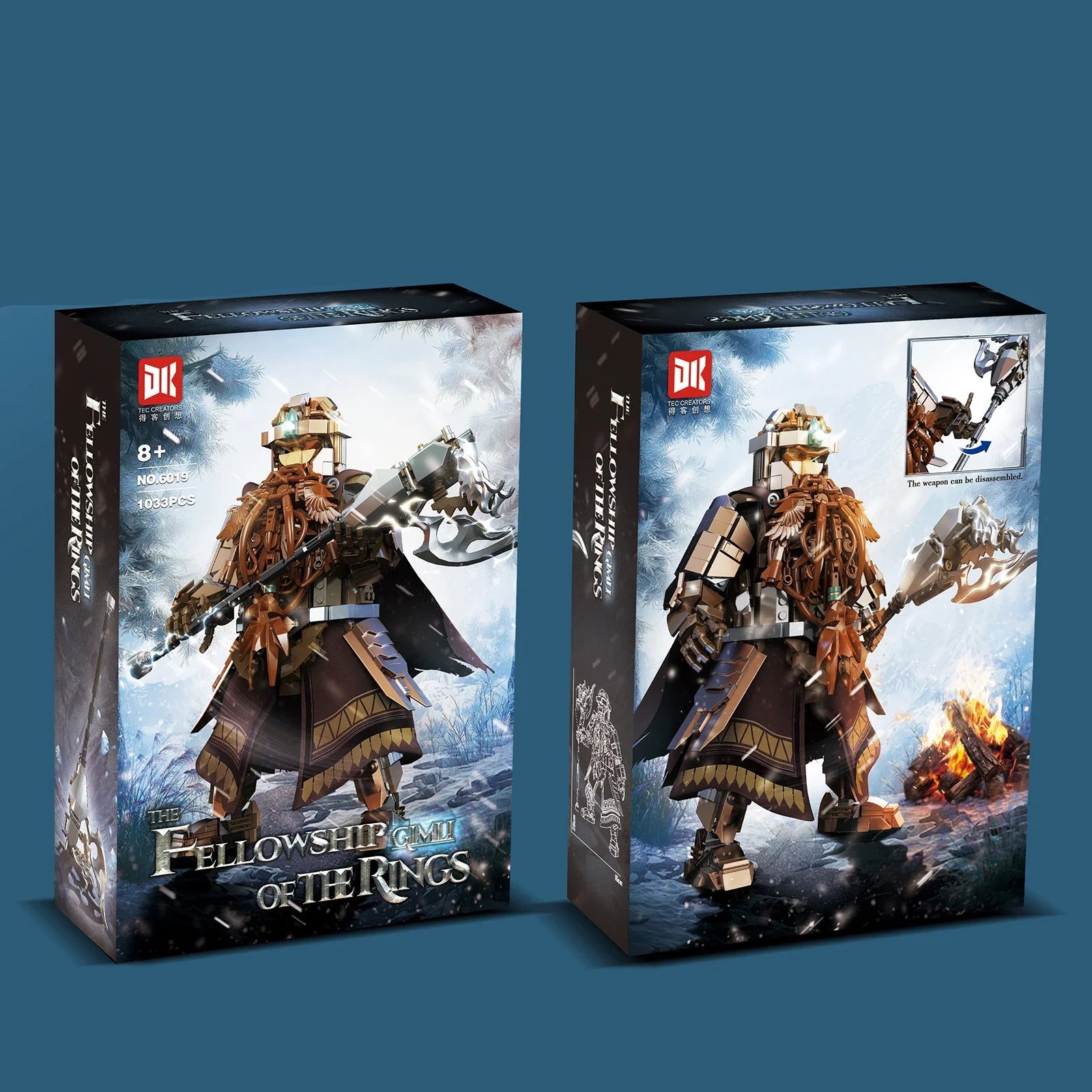 Gimli Building Blocks Lord of the Rings Set - The One Store