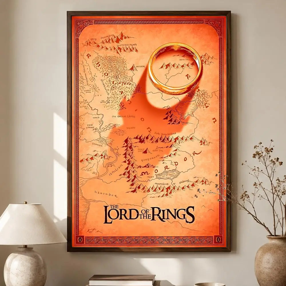 Affiches autocollantes Le Seigneur des Anneaux