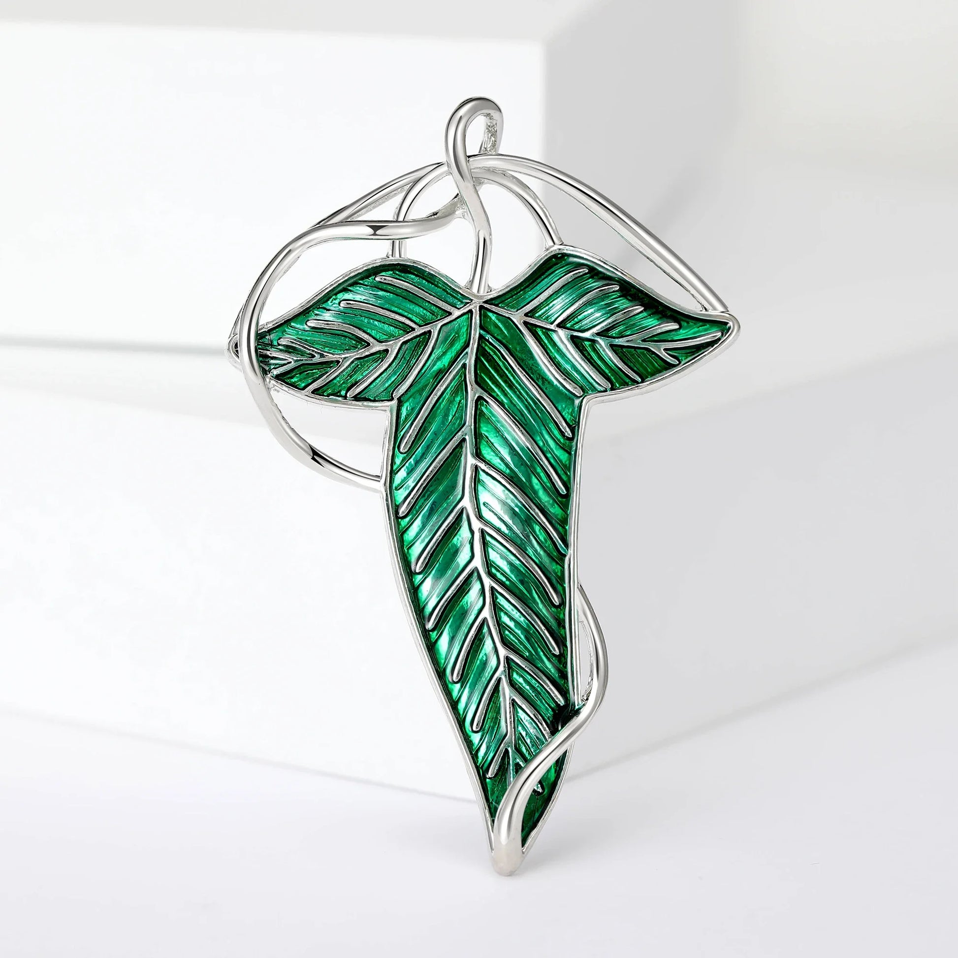 Lórien Elven Leaf Brooch - The Lord of the Rings - The One Store