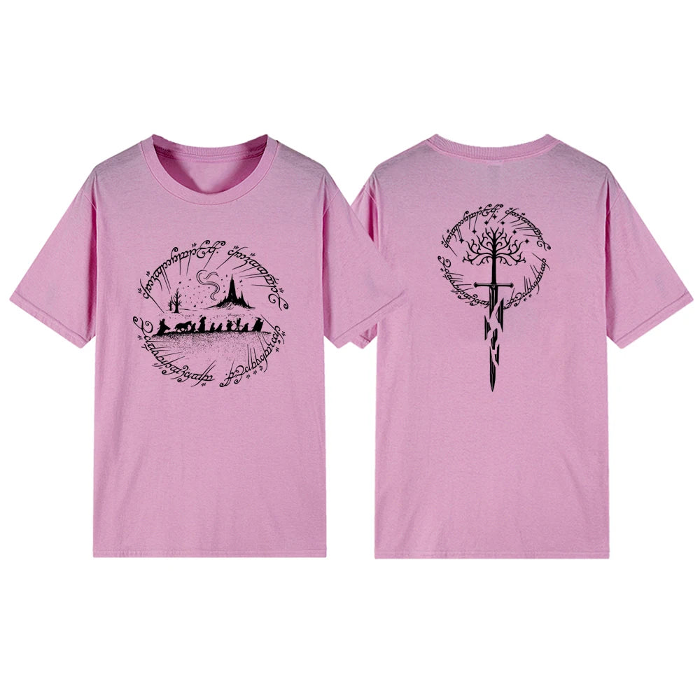 Dames graphic T-shirt In de Ban van de Ring