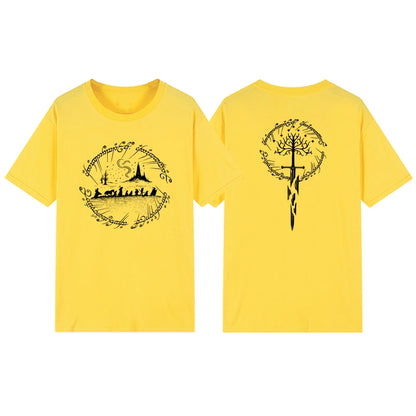 Dames graphic T-shirt In de Ban van de Ring