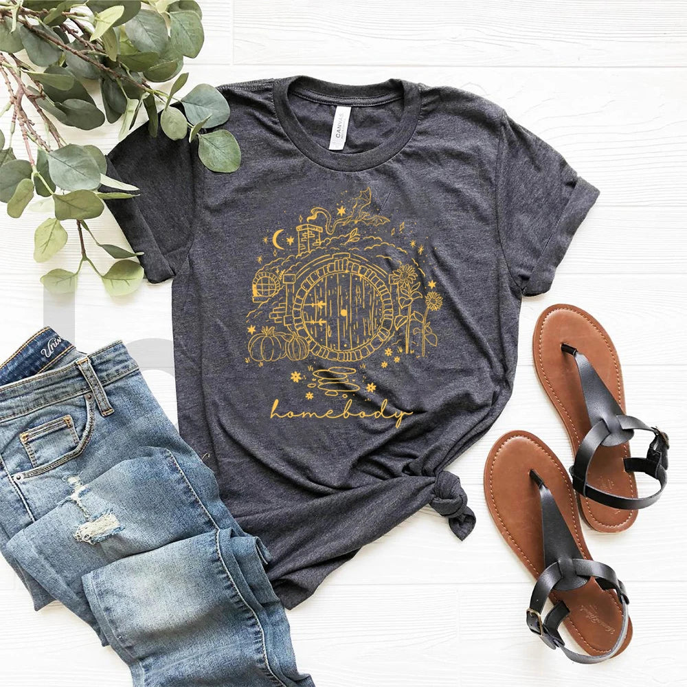 Dame T-shirt The Shire Homebody - Ringenes Herre