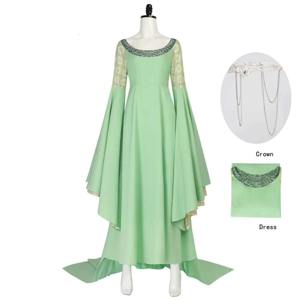 Arwen Dress Set size variant image for cosplay costume