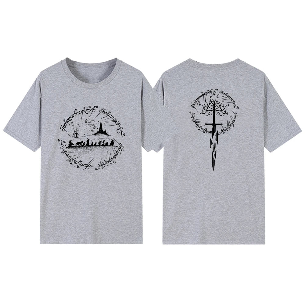 Dames graphic T-shirt In de Ban van de Ring