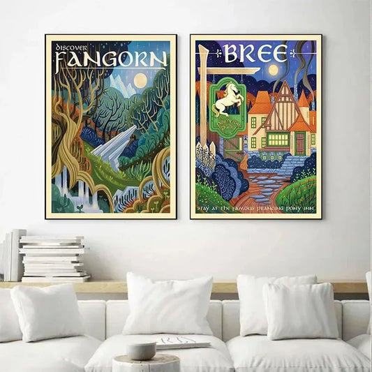 Lord of the Rings Canvas Poster