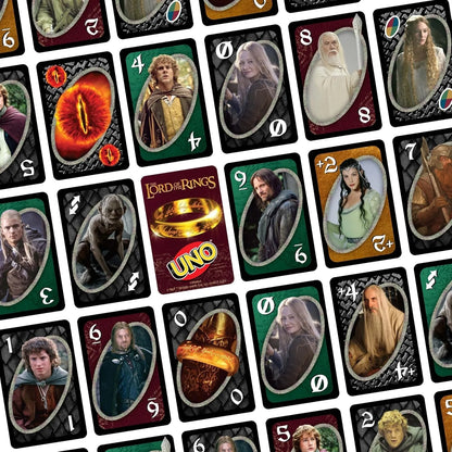 UNO The Lord of the Rings Card Game - 112 Cards