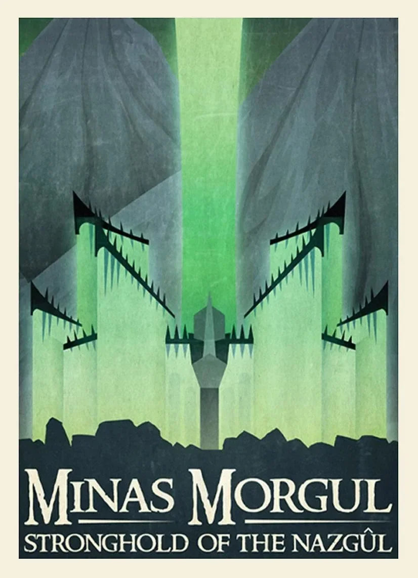 Midgård Rejse Plakat Canvas Print