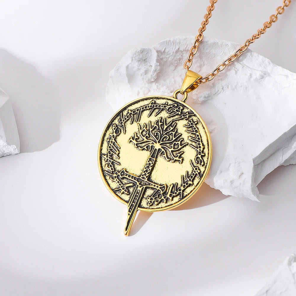 Colar Medalha Do Senhor dos Anéis