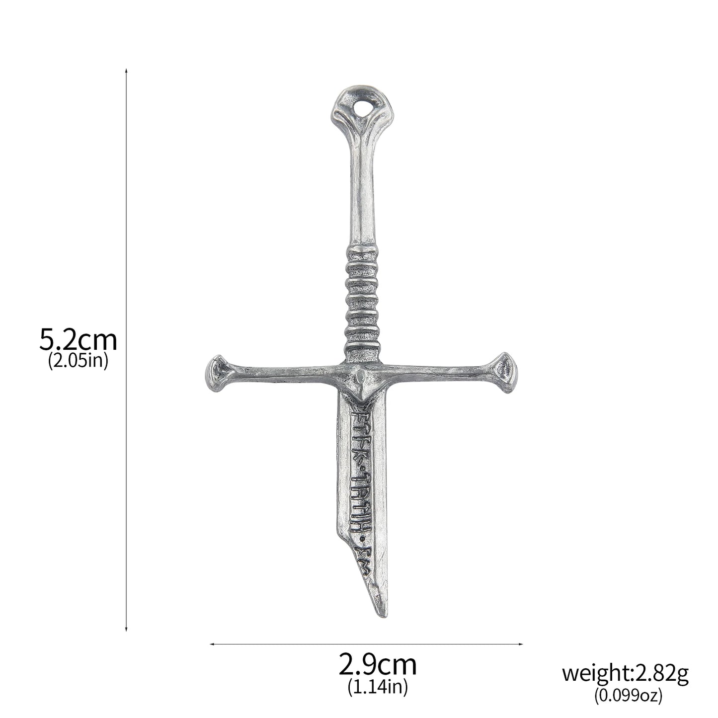 Narsil Broken Sword Brooch – Lord of the Rings