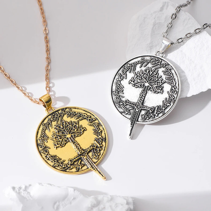 Colar Medalha Do Senhor dos Anéis