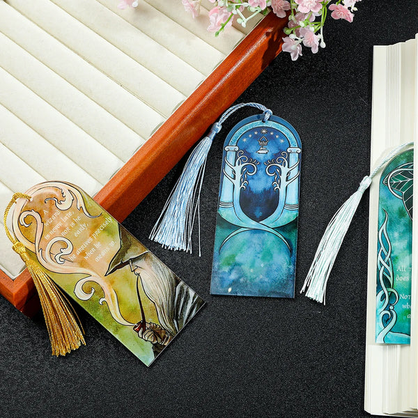 Marcador de Livro O Senhor dos Anéis em Acrílico