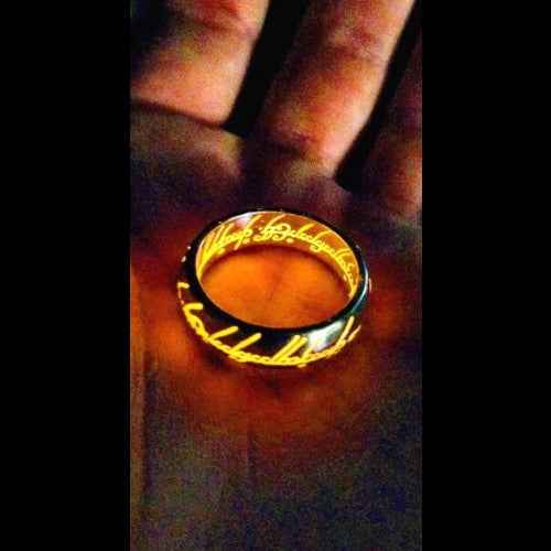 The One Ring Glows in the Dark - The Lord of the Rings