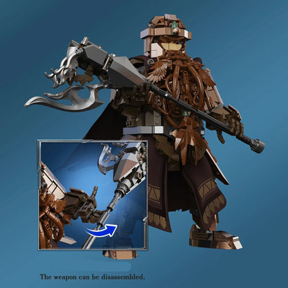 Gimli Building Blocks Lord of the Rings Set - The One Store