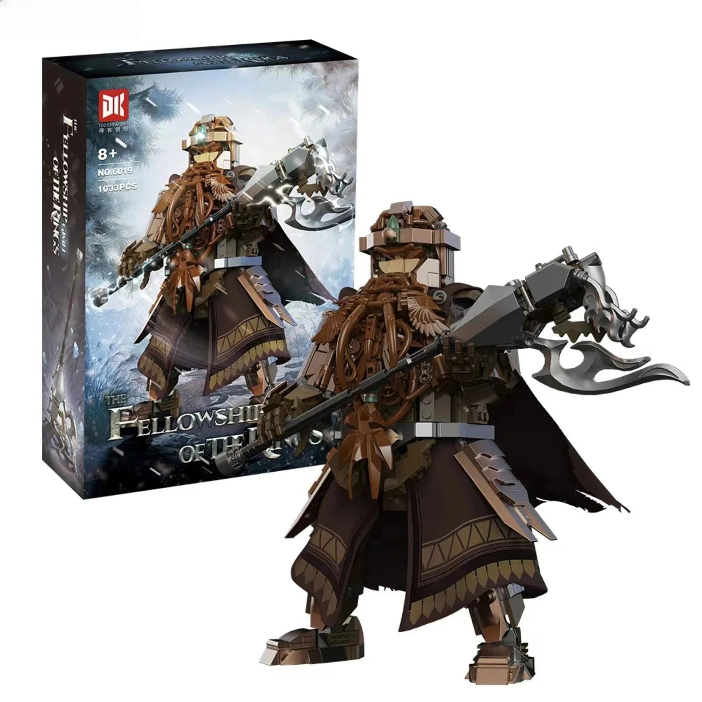Gimli Building Blocks Lord of the Rings Set - The One Store