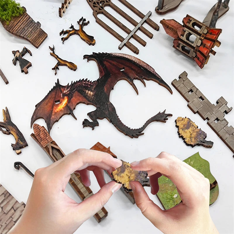 Middle-earth Valley Book Nook – The Lord of the Rings Wooden Diorama - The One Store