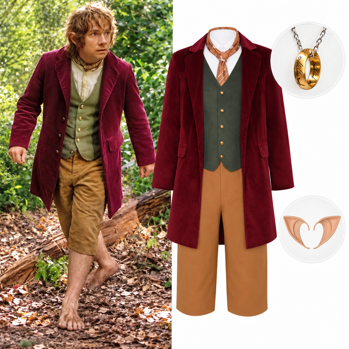 Disfraz de Bilbo Bolsón - El Hobbit