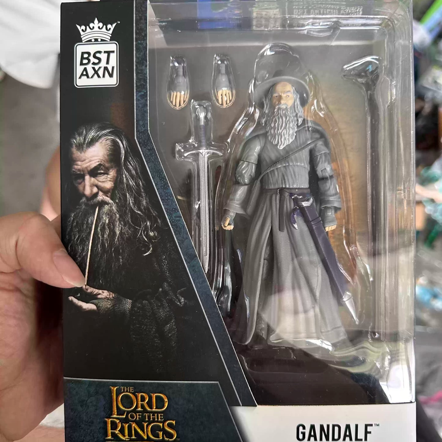 Gandalf the Grey BST AXN Action Figure - Lord of the Rings - product image 05