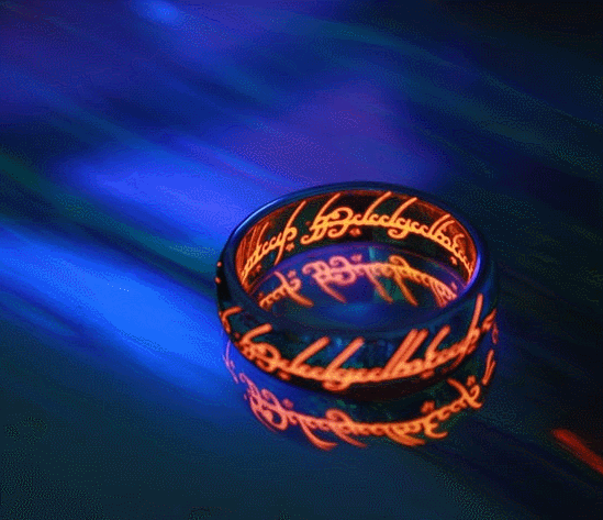The One Ring Glows in the Dark - The Lord of the Rings