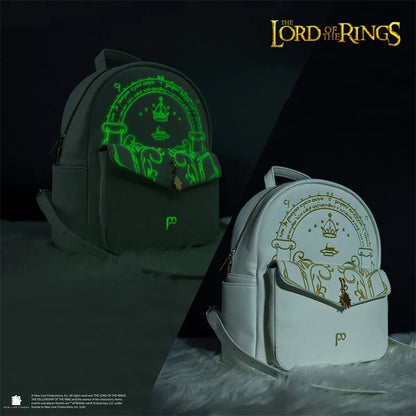 Lord of the Rings Gate of Moria glow backpack front view