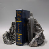 Gates of Argonath Statue Bookend with book display