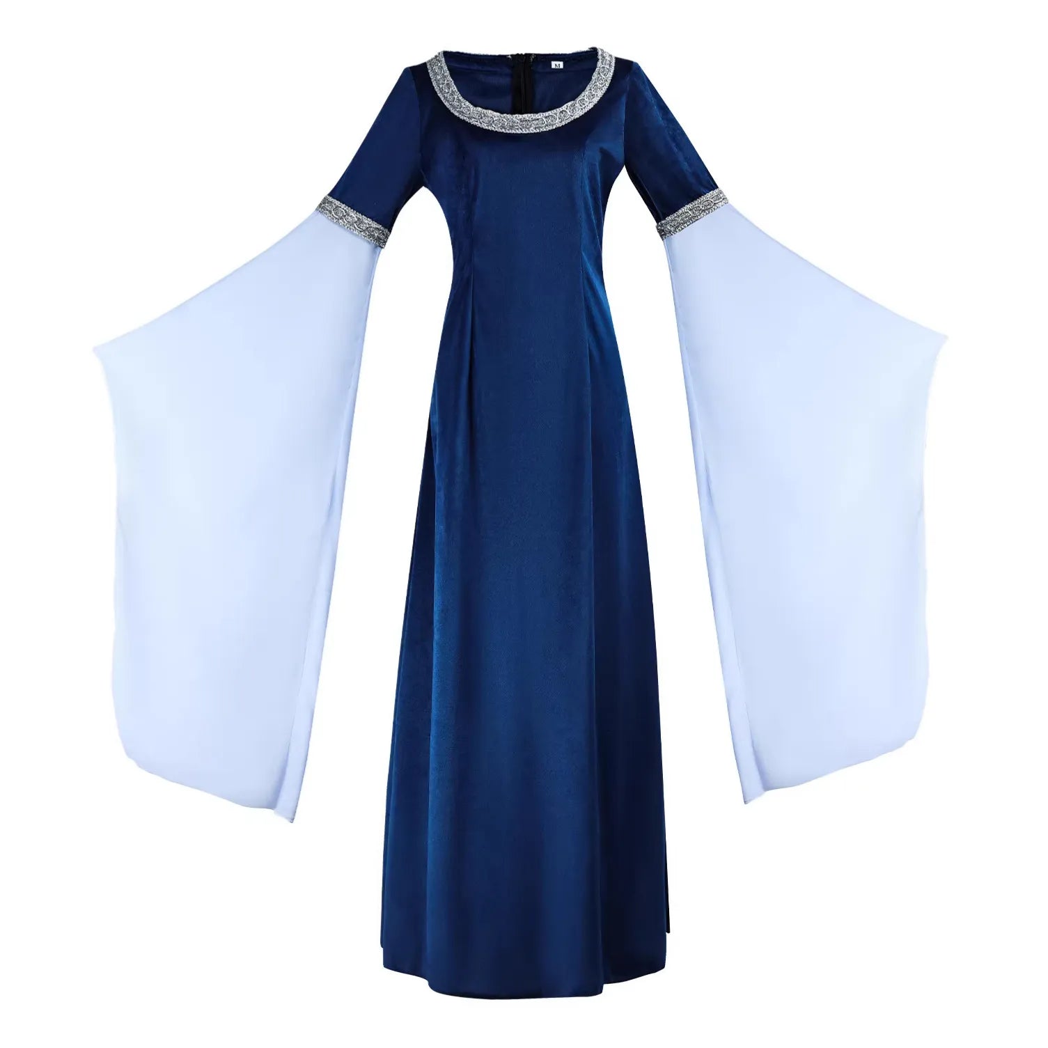Arwen elven court dress costume with Evenstar necklace - view 3