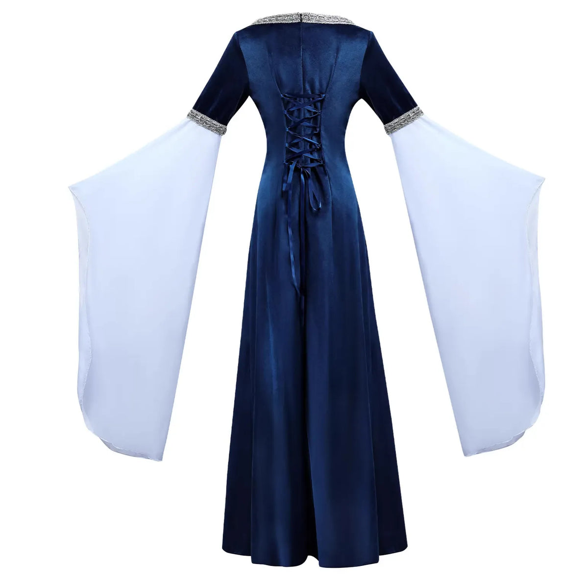 Arwen elven court dress costume with Evenstar necklace - view 4