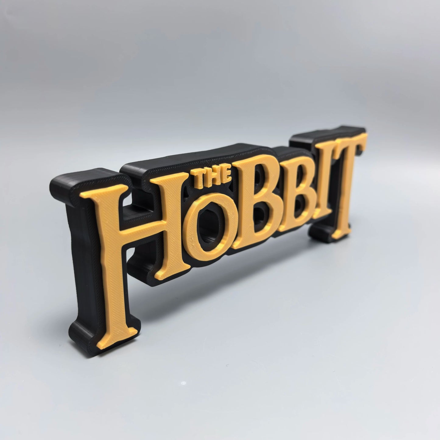 The Hobbit logo display sign standing display 18 mm
