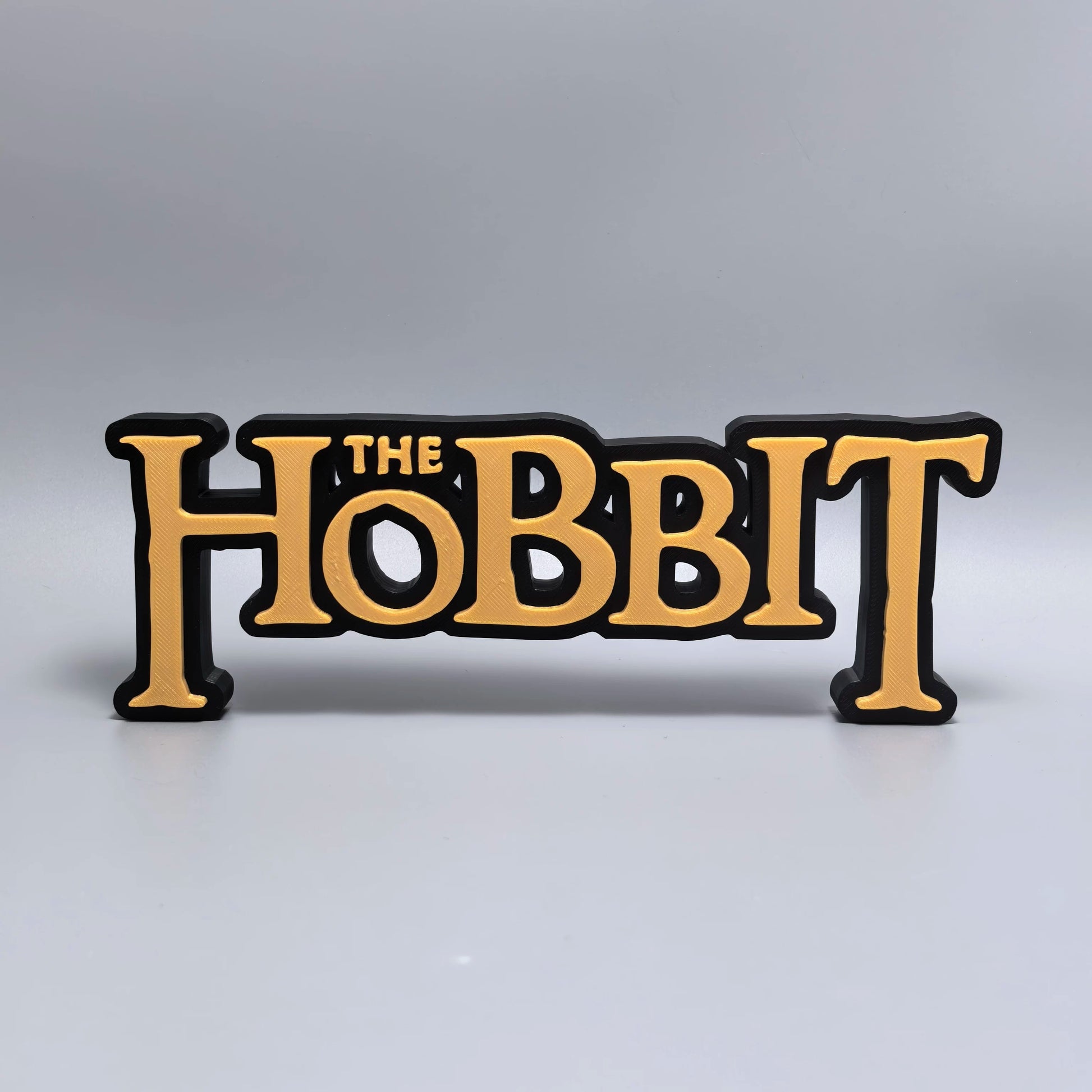 The Hobbit logo display sign standing display 12 to 13 mm
