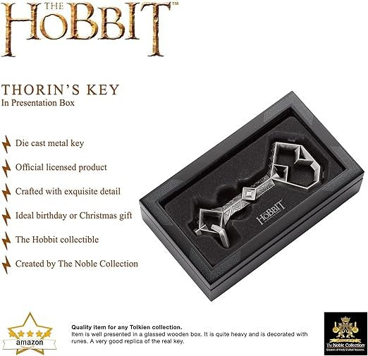 Replica della Chiave di Erebor di Thorin con Scatola Espositiva